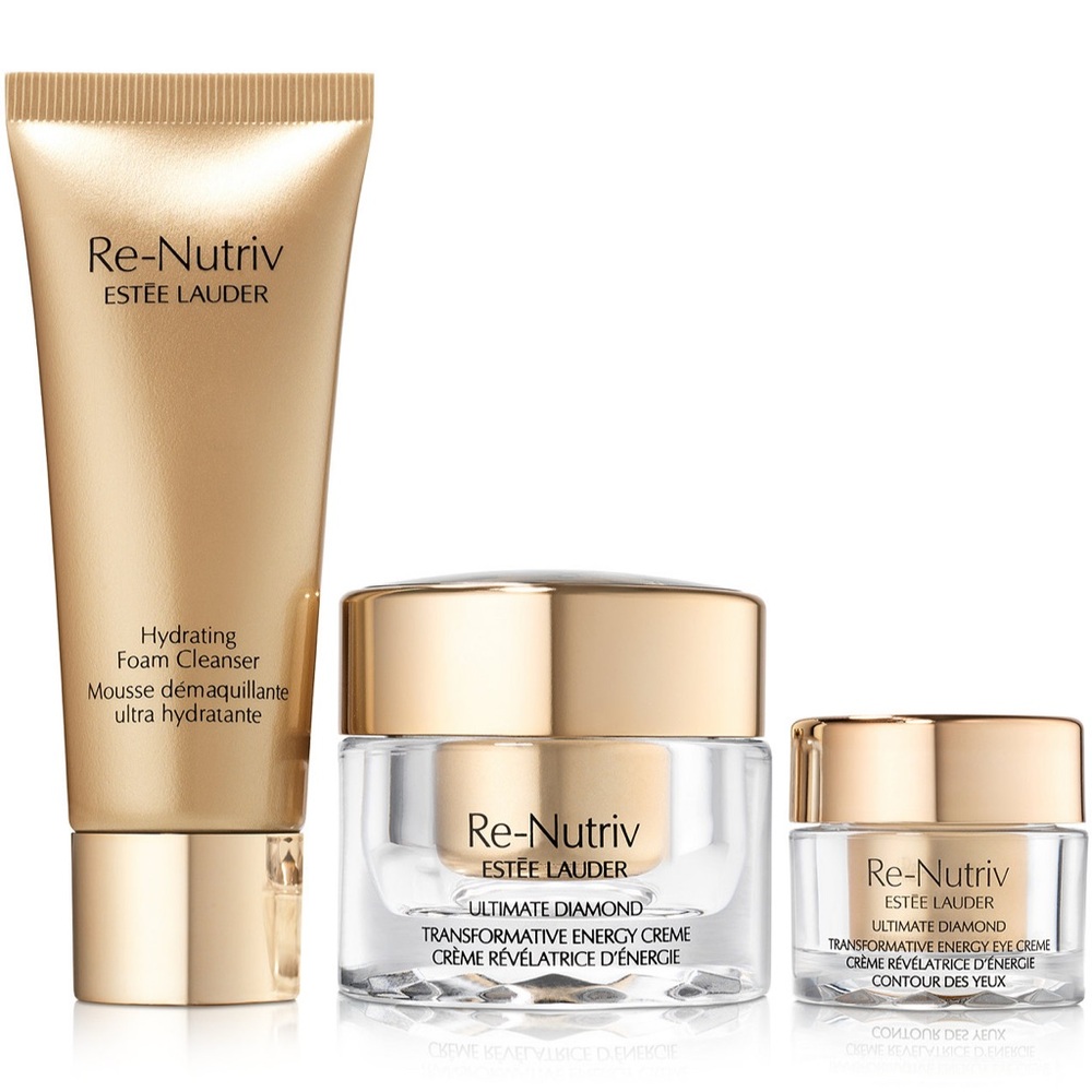 Estée Lauder 3-Pc Re-Nutriv Ultimate Diamond Gift Set NIB